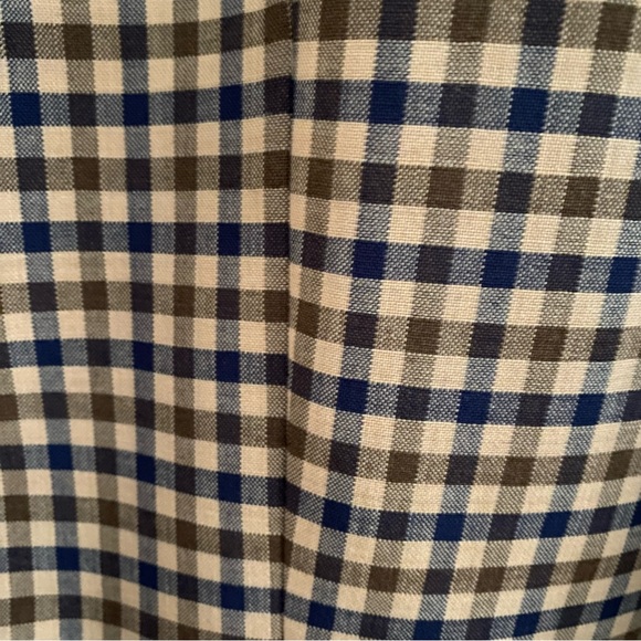 J. Crew Alfie Honey Plaid Italian Wool Stretch Blazer Size 10 NWOT Tollegno 1900 - Picture 6 of 16